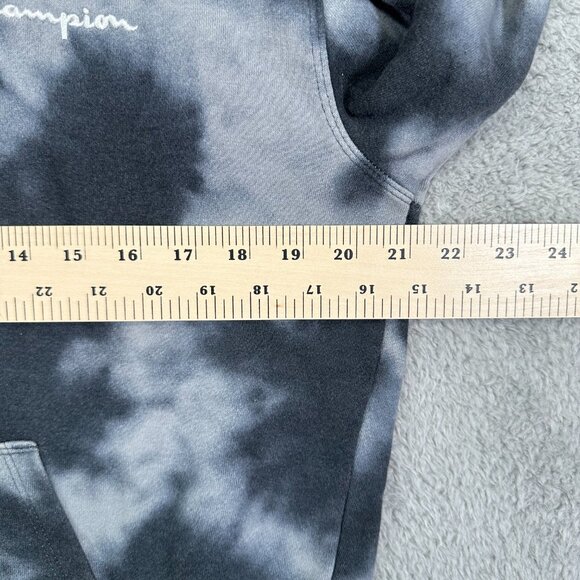 Champion - Women’s Gray Tie‎ Dye Hoodie - Picture 8 of 11